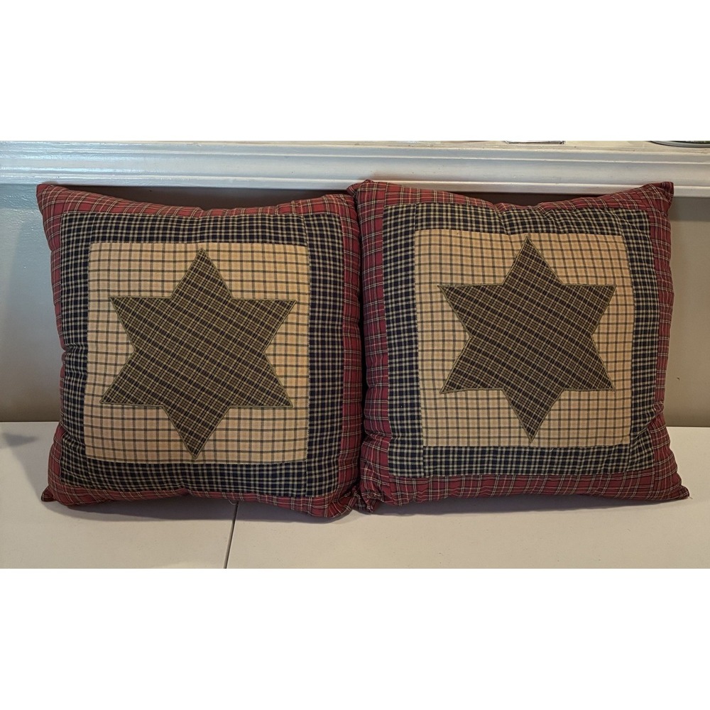 TEA CABIN TUMBLING STAR PILLOWS Cottagecore‎ Country